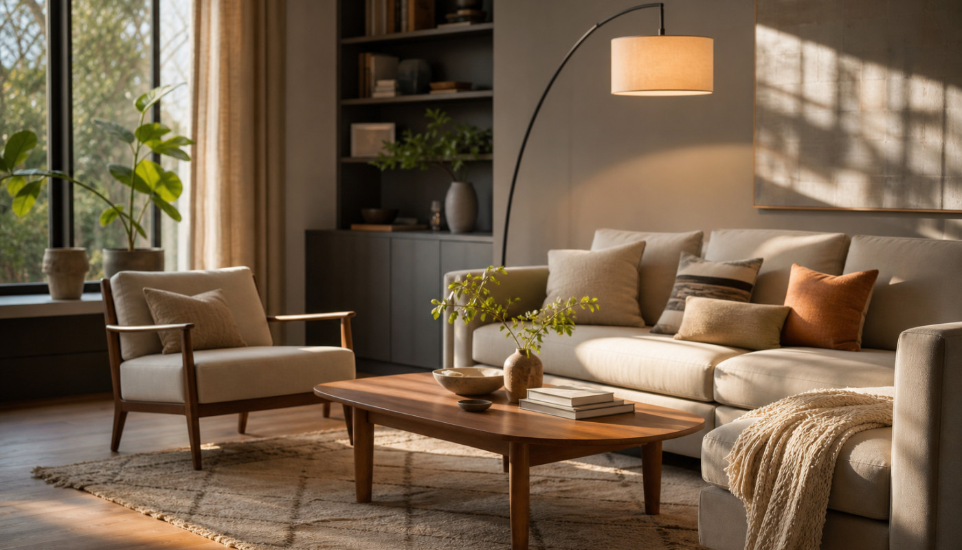 Mettre en scène la lumière grâce au mobilier : astuces pour transformer votre salon